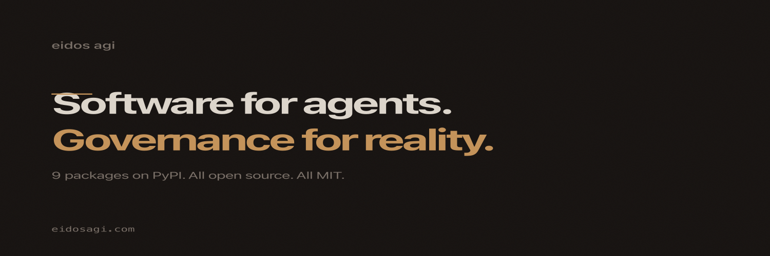 Eidos AGI visual banner